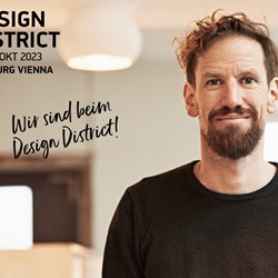 Wir sind dabei! Design District Vienna