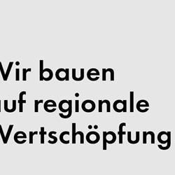Regionale Wertschöpfung